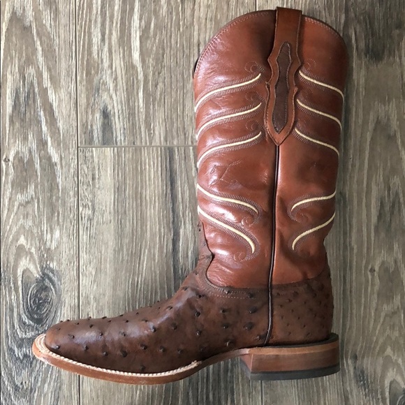 Tony Lama ostrich boots - Picture 3 of 3